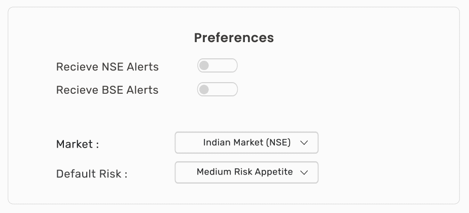 Tailor-Made Alerts for Your Investment Journey!